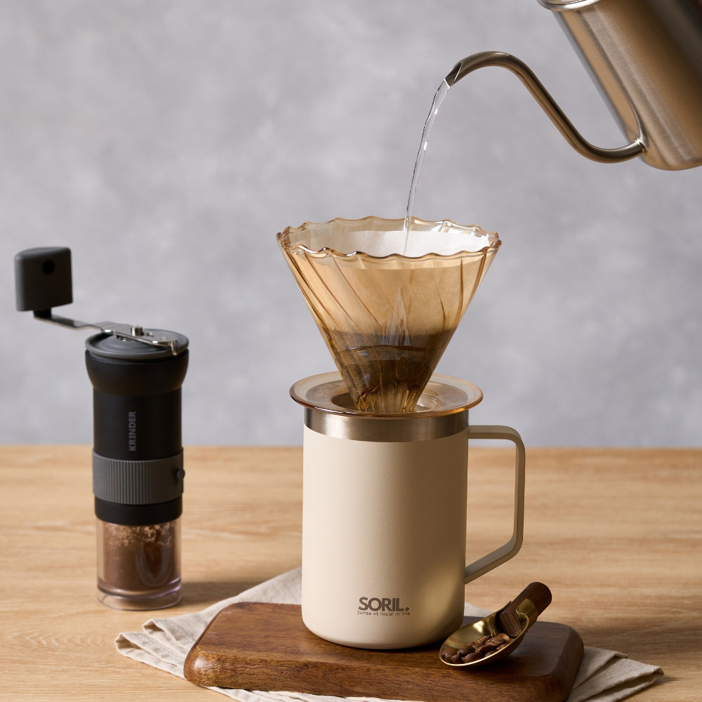 SORIL不鏽鋼真空保溫馬克杯480ml