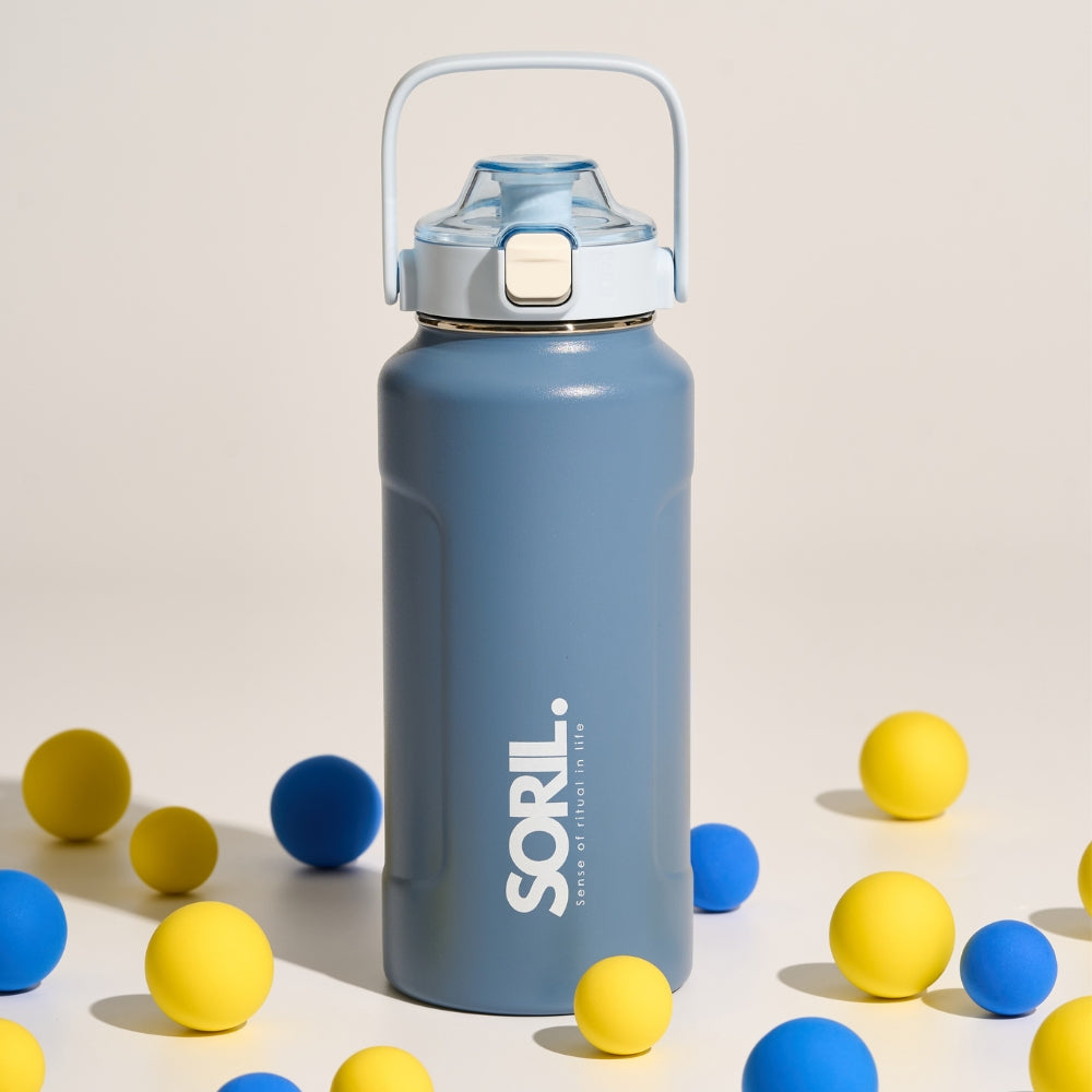 【SORIL】不鏽鋼凍感水壺1200ml