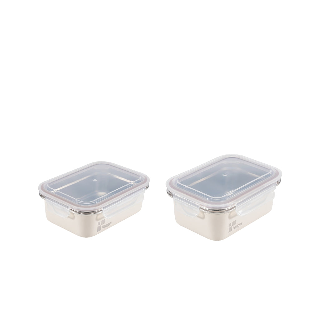 Fenger可微波磨砂不鏽鋼保鮮盒